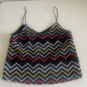 WAYF Chevron Patterned Women's Top